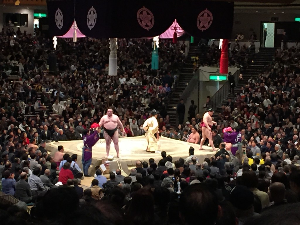 Sumo wrestling in Japan