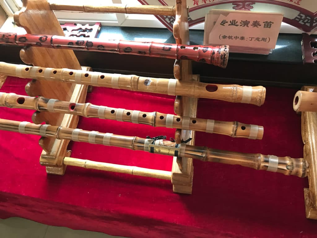 Bamboo flutes from China