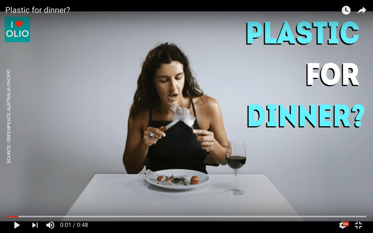Plastic for dinner