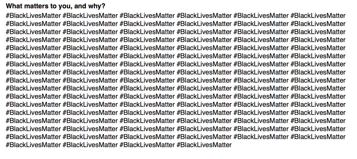 Black lives matter by Zaid Ahmed