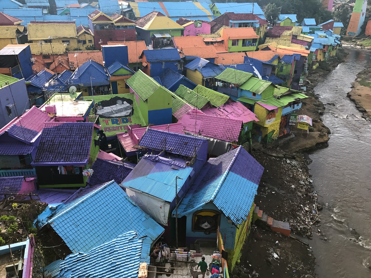 Kampung Warna Warni in Jodipan