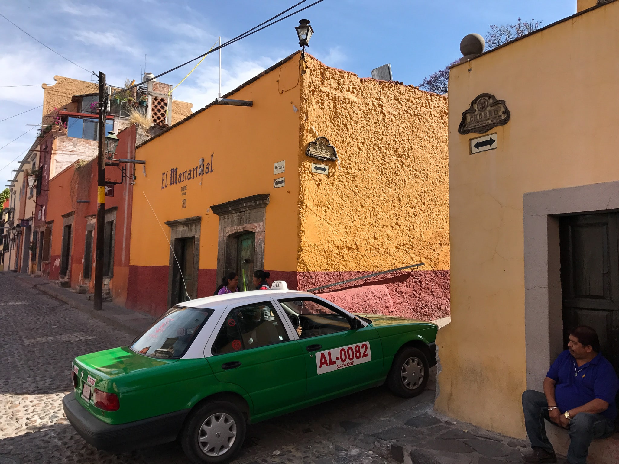 Taxi in San Miguel de Allende